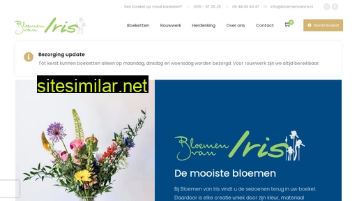 bloemenvaniris.nl alternative sites