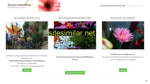 bloemistjan.nl alternative sites