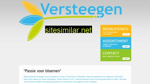 bloemkwekerijversteegen.nl alternative sites
