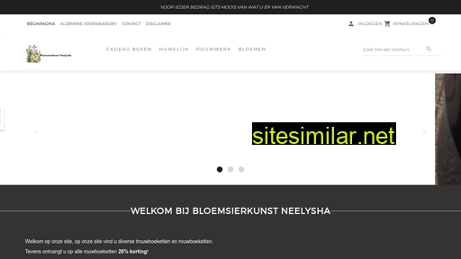 bloemsierkunst-neelysha.nl alternative sites