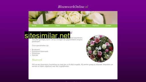 bloemwerkonline.nl alternative sites