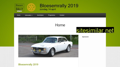 bloesemrally.nl alternative sites