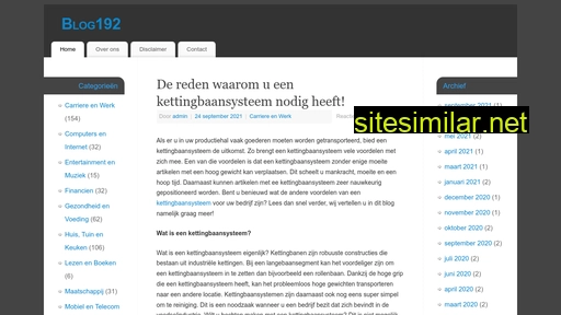blog192.nl alternative sites