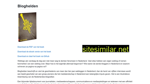 bloghelden.nl alternative sites