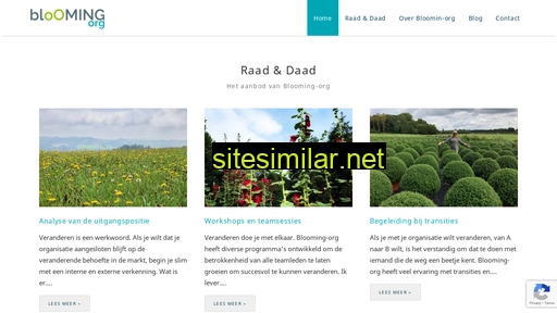 bloomingorg.nl alternative sites