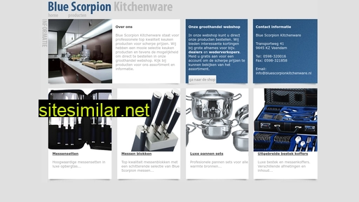bluescorpionkitchenware.nl alternative sites