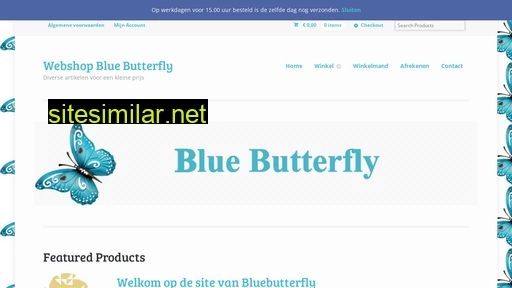 Bluebutterfly similar sites