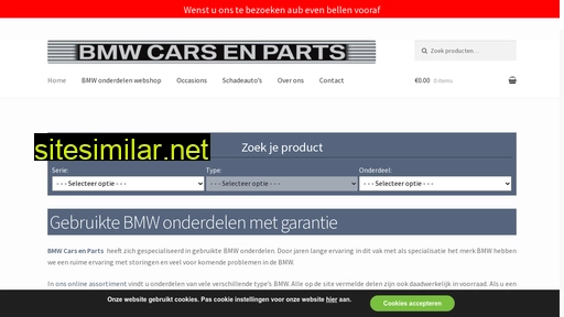 bmwcarsenparts.nl alternative sites
