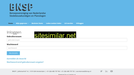 bnspleden.nl alternative sites