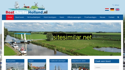 boatcharterholland.nl alternative sites