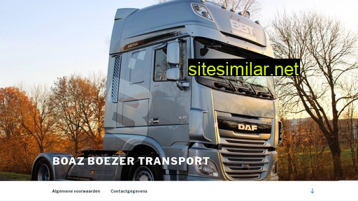 boazboezertransport.nl alternative sites