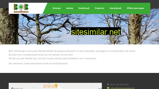 bobtuindesign.nl alternative sites
