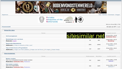 bodemvondstenwereld.nl alternative sites