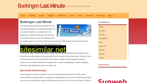 boekingenlastminute.nl alternative sites