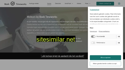 boektimeworks.nl alternative sites