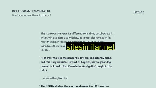 boekvakantiewoning.nl alternative sites