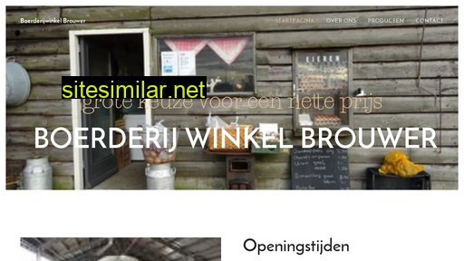 boerderijwinkelbrouwer.nl alternative sites