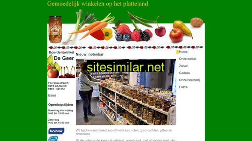 boerderijwinkeldegeer.nl alternative sites