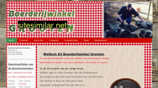 boerderijwinkelgrooten.nl alternative sites