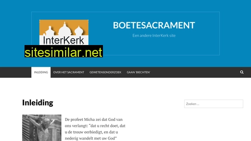 boetesacrament.nl alternative sites