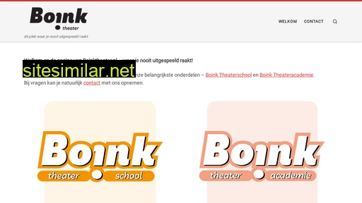 boinktheater.nl alternative sites