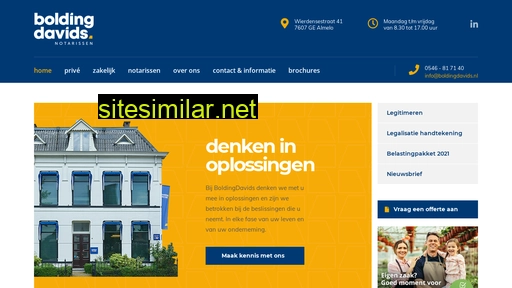 boldingdavids.nl alternative sites