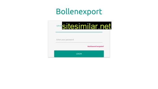 Bollenexport similar sites