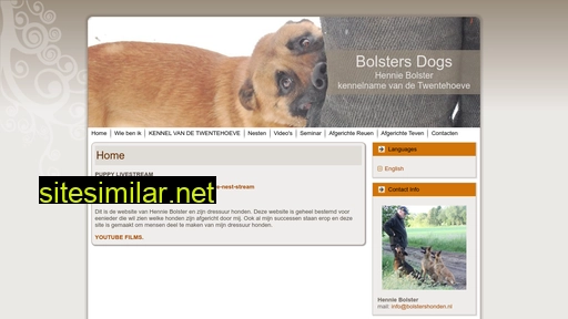 bolstershonden.nl alternative sites