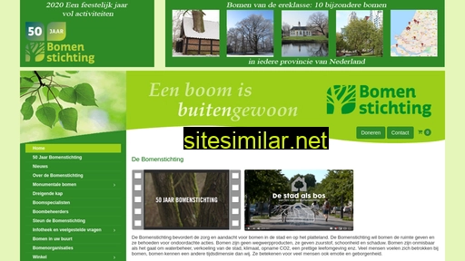 bomenstichting.nl alternative sites