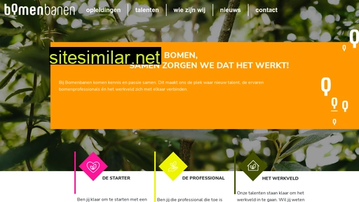 bomenbanen.nl alternative sites
