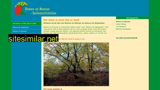 bomenenmensen.nl alternative sites