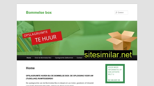 Bommelsebox similar sites