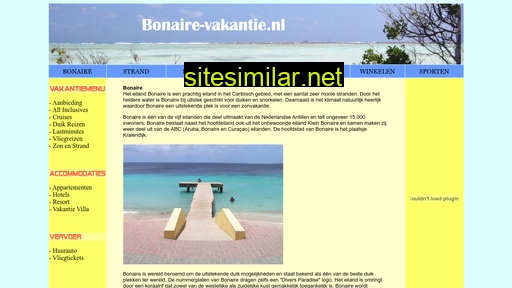 bonaire-vakantie.nl alternative sites