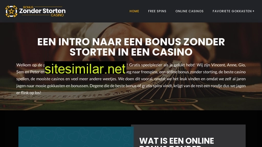 bonuszonderstortencasino.nl alternative sites