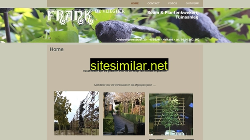 boomkwekerij-frankdevliegher.nl alternative sites