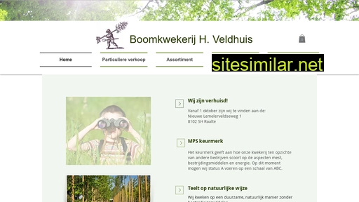 boomkwekerijveldhuis.nl alternative sites