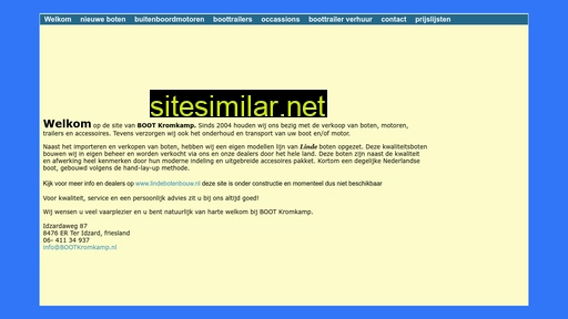 bootkromkamp.nl alternative sites