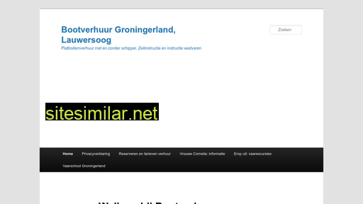 bootverhuur-groningerland.nl alternative sites