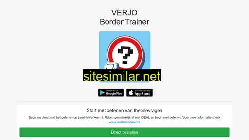 bordentrainer.nl alternative sites