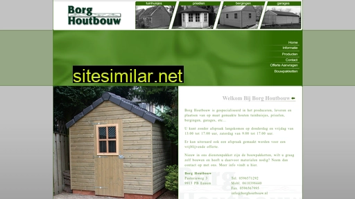 borghoutbouw.nl alternative sites