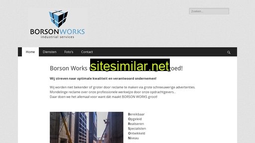borsonworks.nl alternative sites