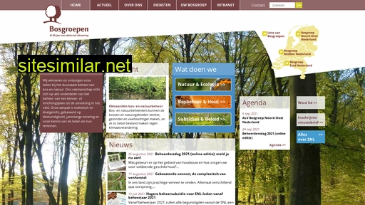 bosgroepen.nl alternative sites