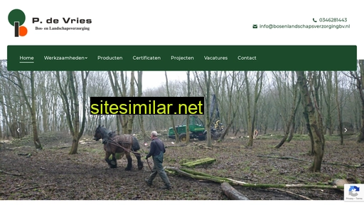 bosenlandschapsverzorging.nl alternative sites