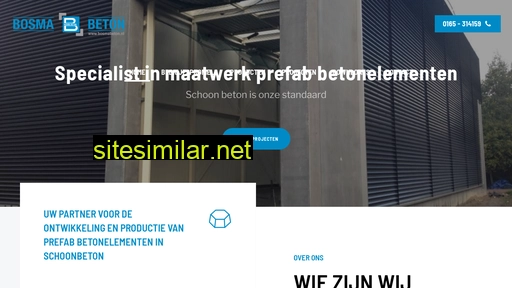 bosmabeton.nl alternative sites