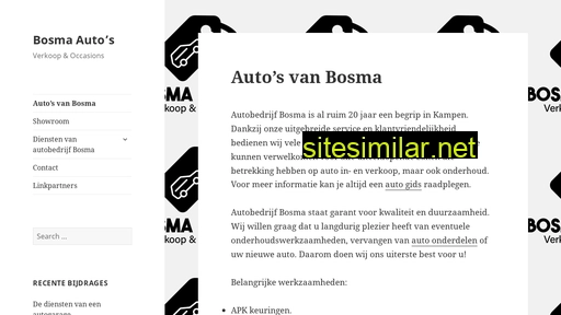 bosma-autos.nl alternative sites