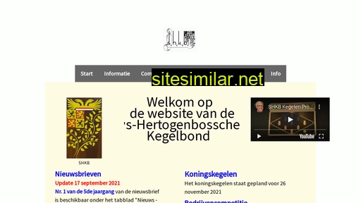 bosschekegelbond.nl alternative sites