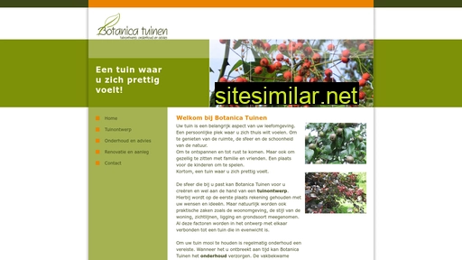 botanica-tuinen.nl alternative sites