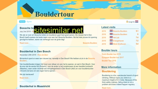 bouldertour.nl alternative sites