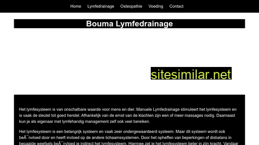 boumalymfedrainage.nl alternative sites