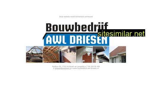 bouwbedrijf-awl-driesen.nl alternative sites